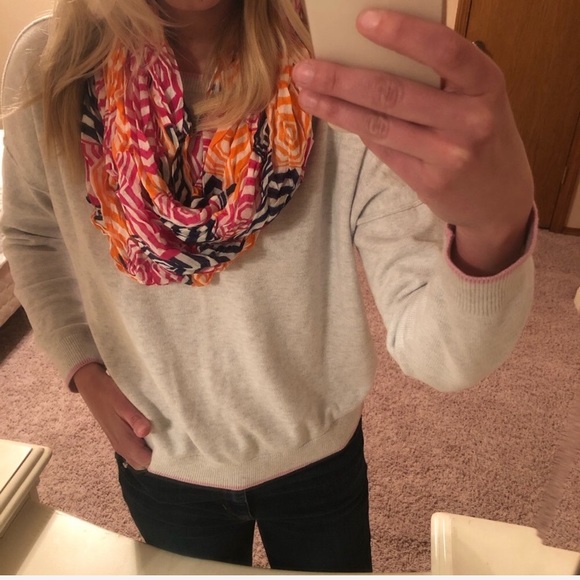 Multicolor Infinity Scarf - Picture 2 of 4